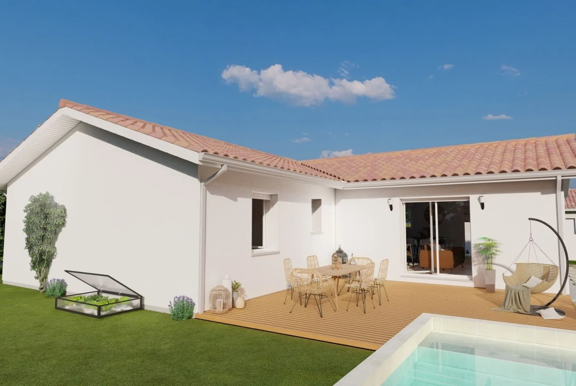 Maison neuve à Marsac-sur-l'Isle avec 3 chambres et garage - Haute performance énergétique 