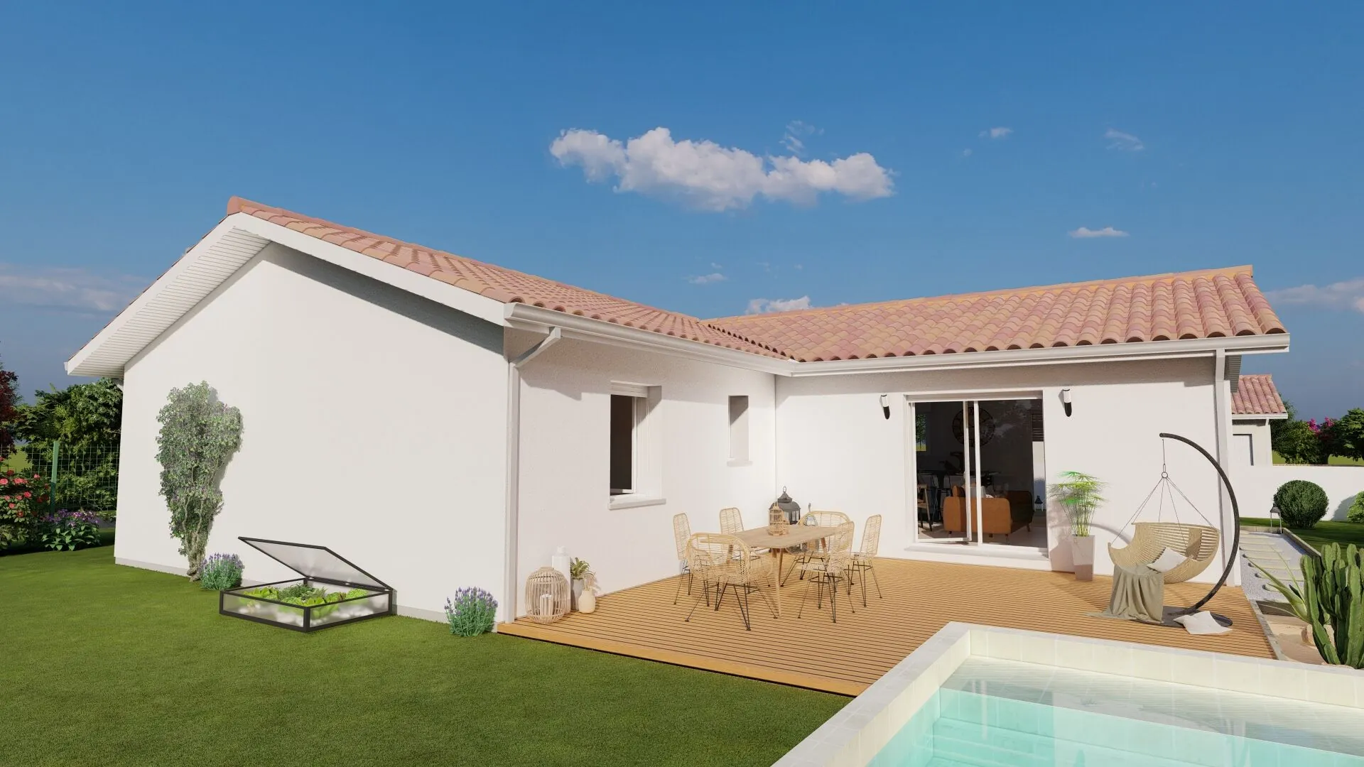 Maison neuve à Marsac-sur-l'Isle avec 3 chambres et garage - Haute performance énergétique 