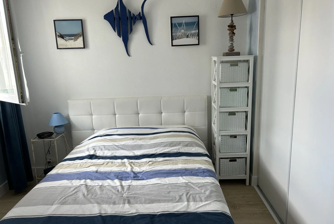 Charmant T2 à vendre à La Baule-Escoublac, terrasse et cave, proche mer 