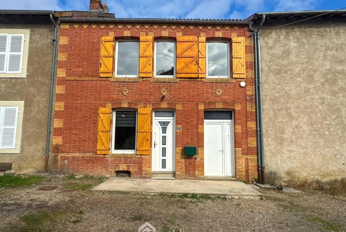 Maison 119m² à Arrancy-sur-Crusne avec terrasse et jardin à 30 min du Luxembourg 