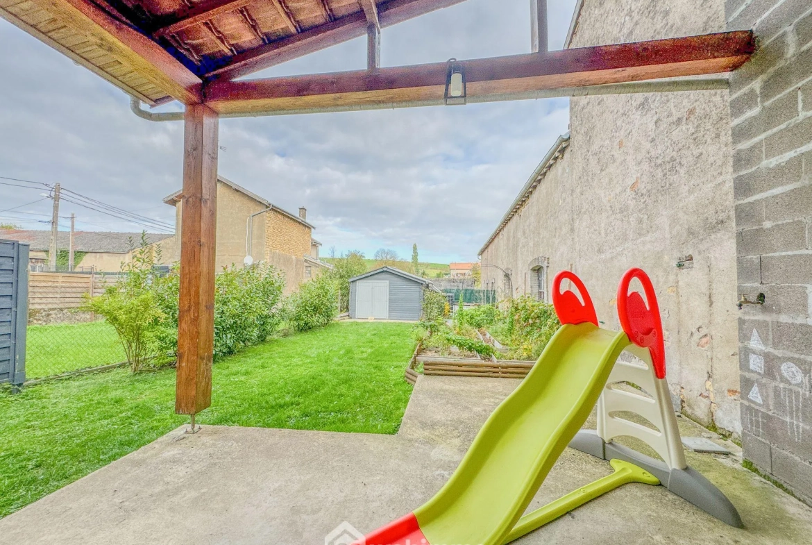 Maison 119m² à Arrancy-sur-Crusne avec terrasse et jardin à 30 min du Luxembourg 