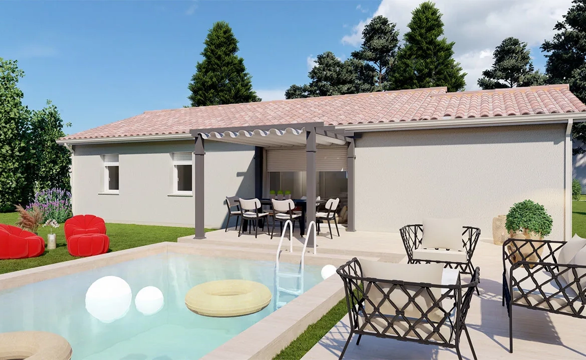 Maison neuve 3 chambres à Saint-Junien – Confort et éco-responsabilité 