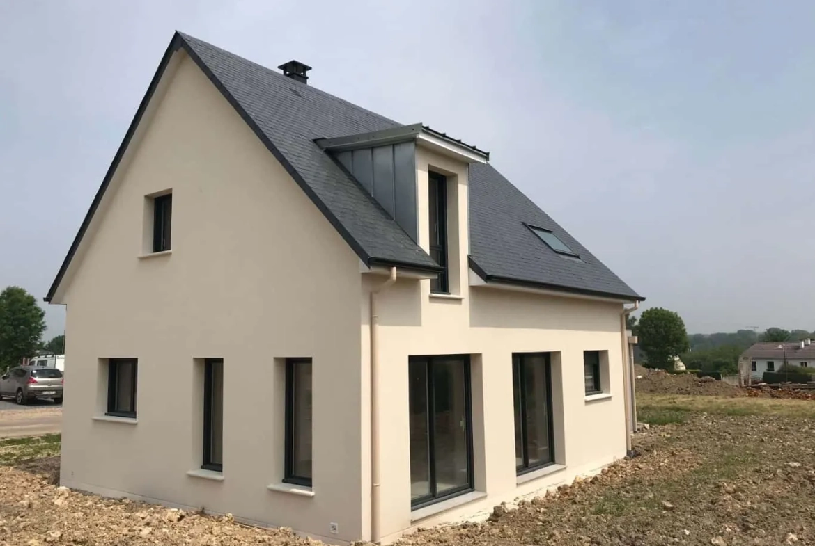 Maison neuve à bâtir à Savignies, 4 chambres, performance énergétique A, proche de Beauvais 