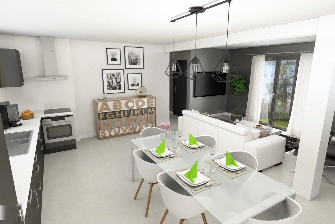 Maison neuve 3 chambres à Mirambeau proche Blaye et A10 