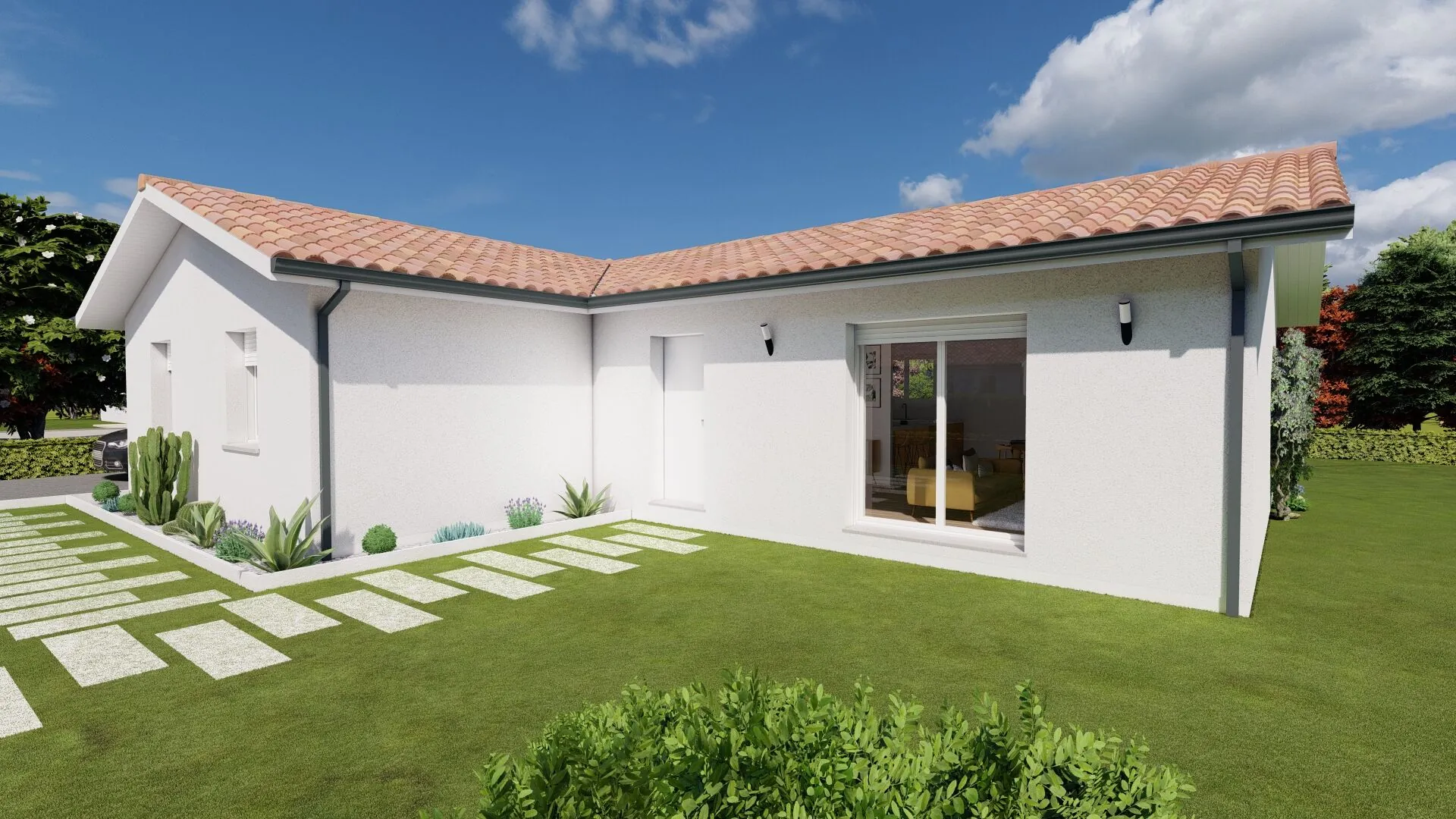 Maison neuve 4 chambres à Feytiat, terrain de 588 m² 