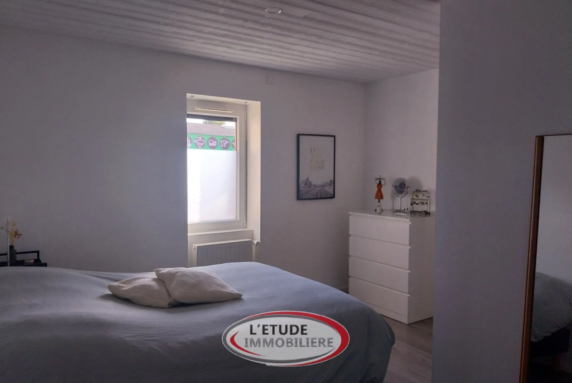 Belle maison rénovée à Sainte-Pazanne avec terrasse et stationnement privé 