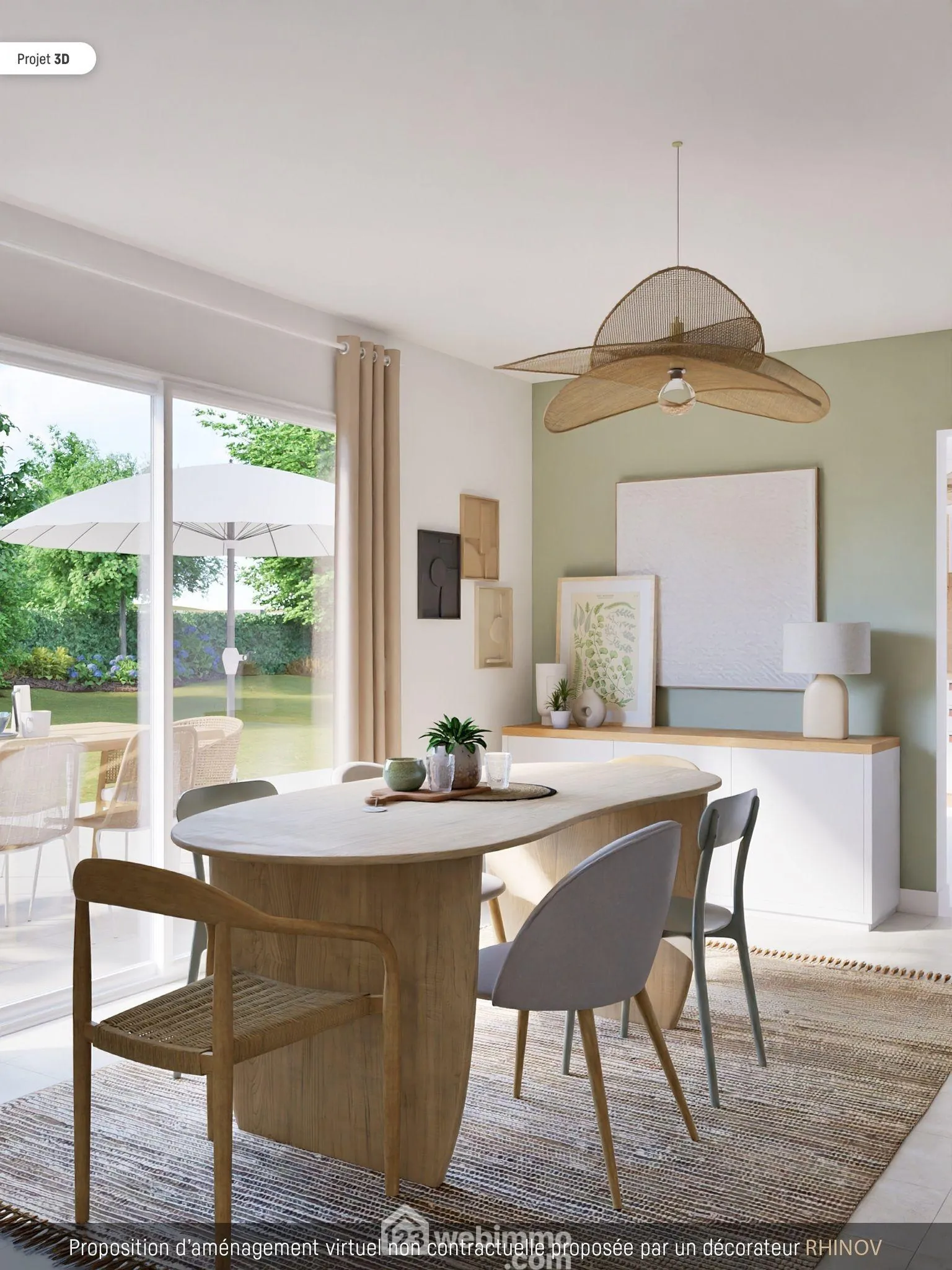 Maison de plain-pied à vendre à Quinçay - 115 m² avec 4 chambres 