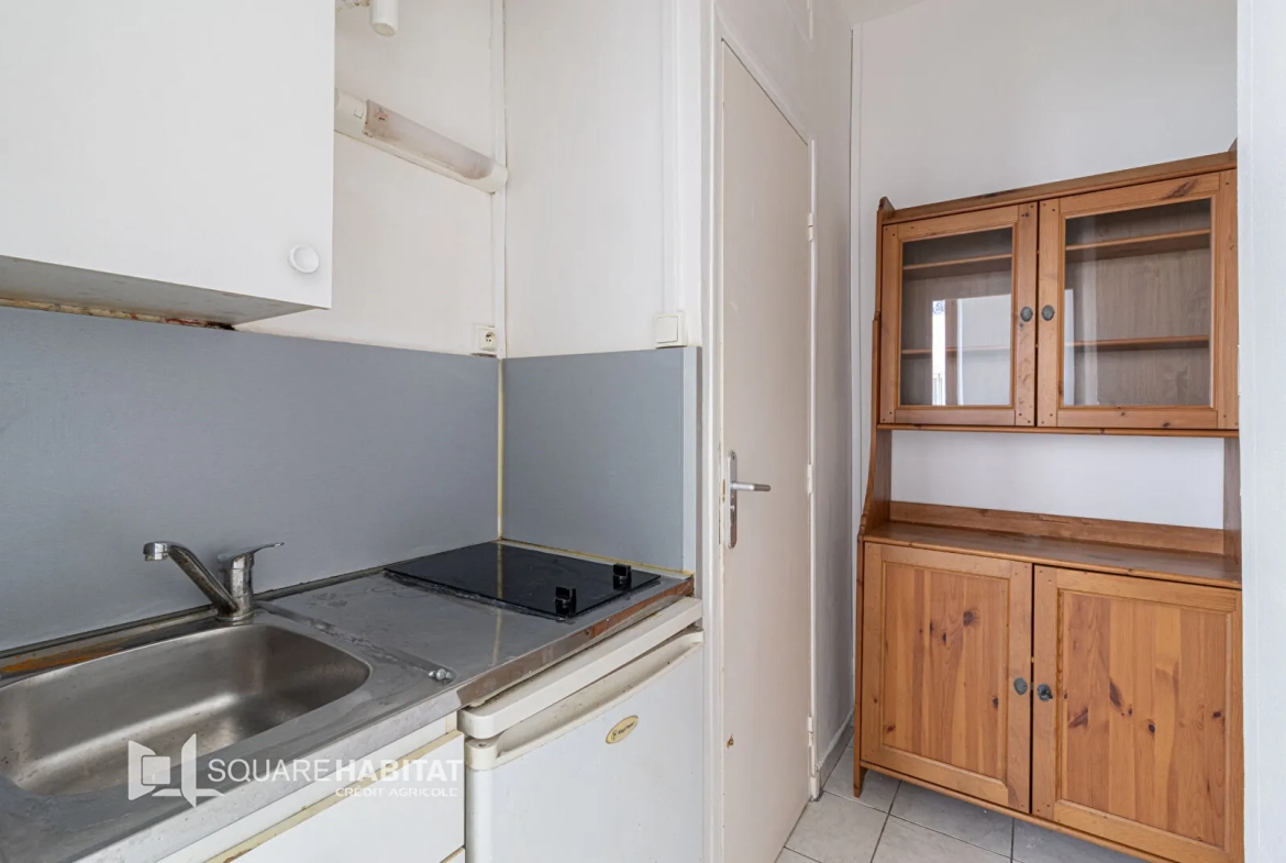 Studio à vendre à Marseille - 19 m², idéal investisseur ou primo-accédant 