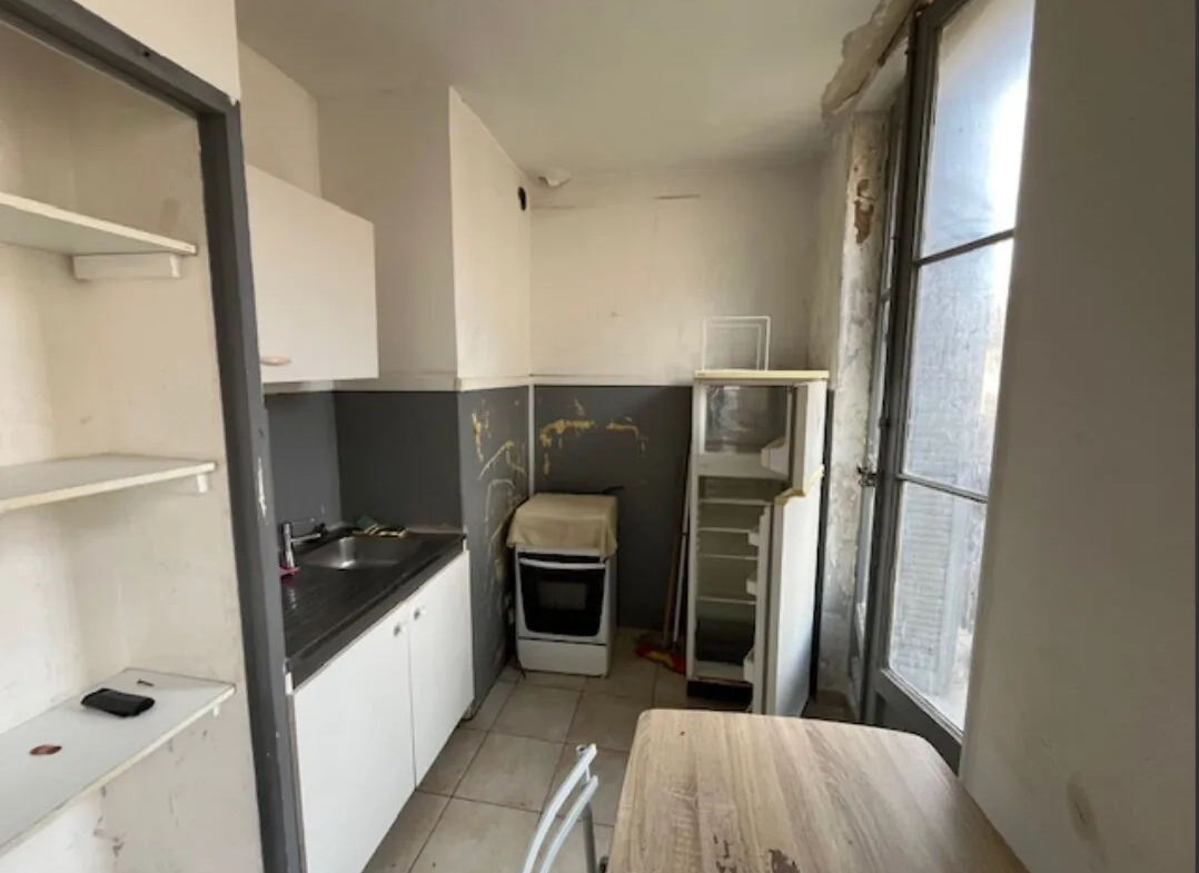 Appartement 1 pièce de 35 m² à Joliette, Marseille - Investissement ou premier achat 