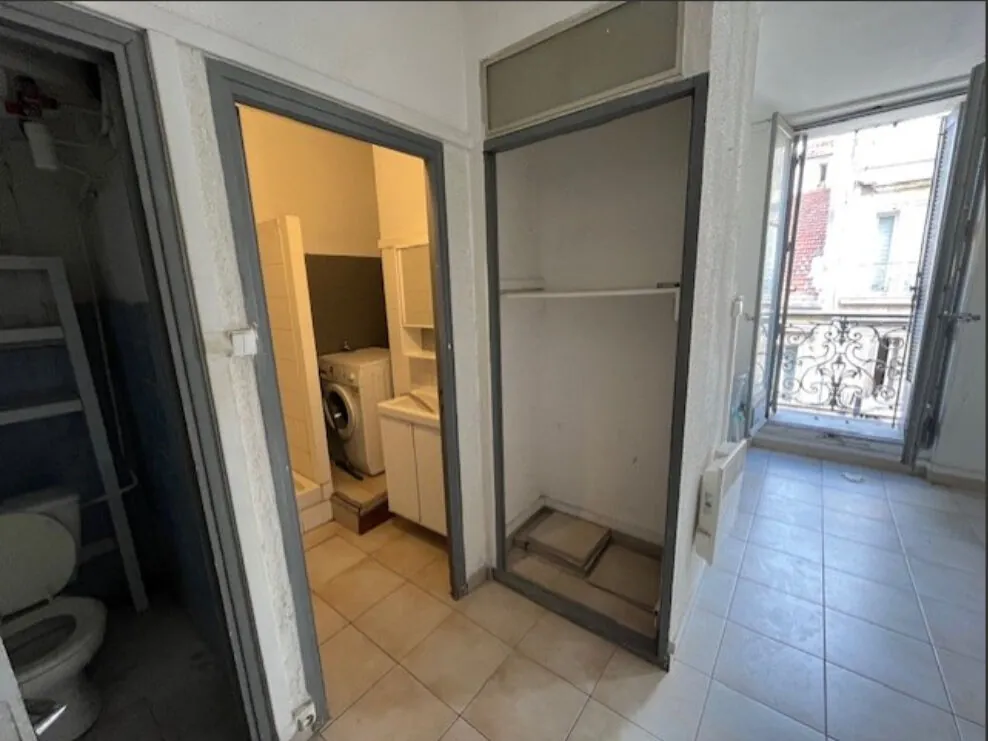 Appartement 1 pièce de 35 m² à Joliette, Marseille - Investissement ou premier achat 