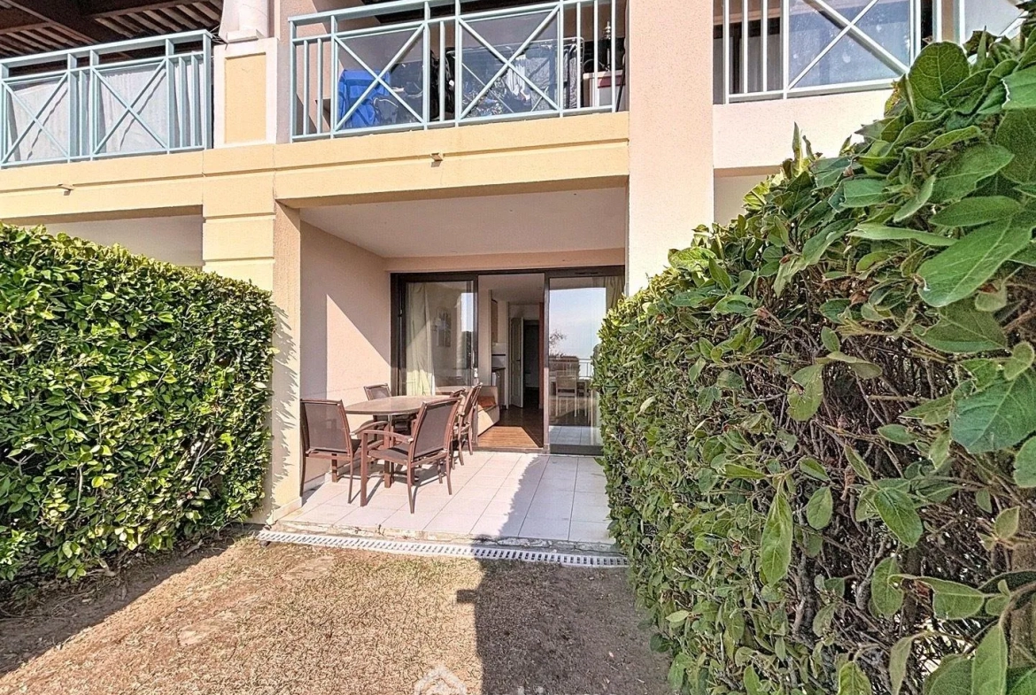 Appartement 2 pièces avec vue mer à Cannes, résidence sécurisée 
