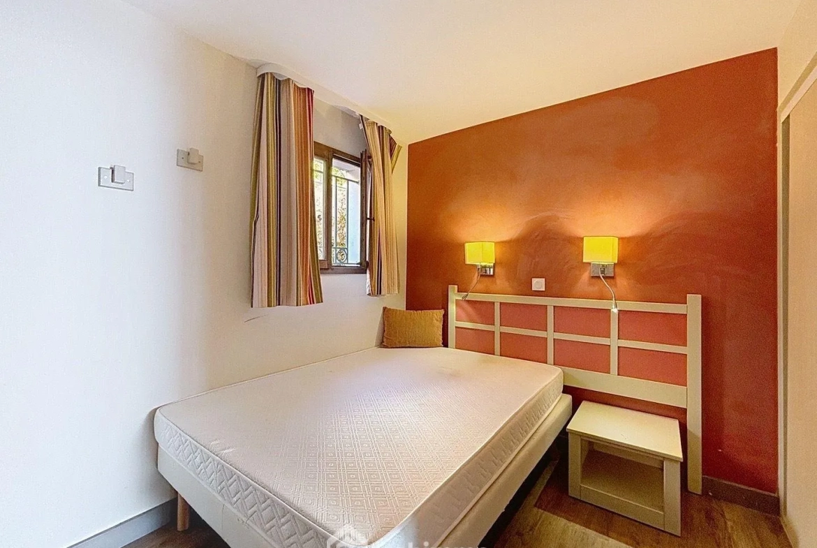 Appartement 2 pièces avec vue mer à Cannes, résidence sécurisée 