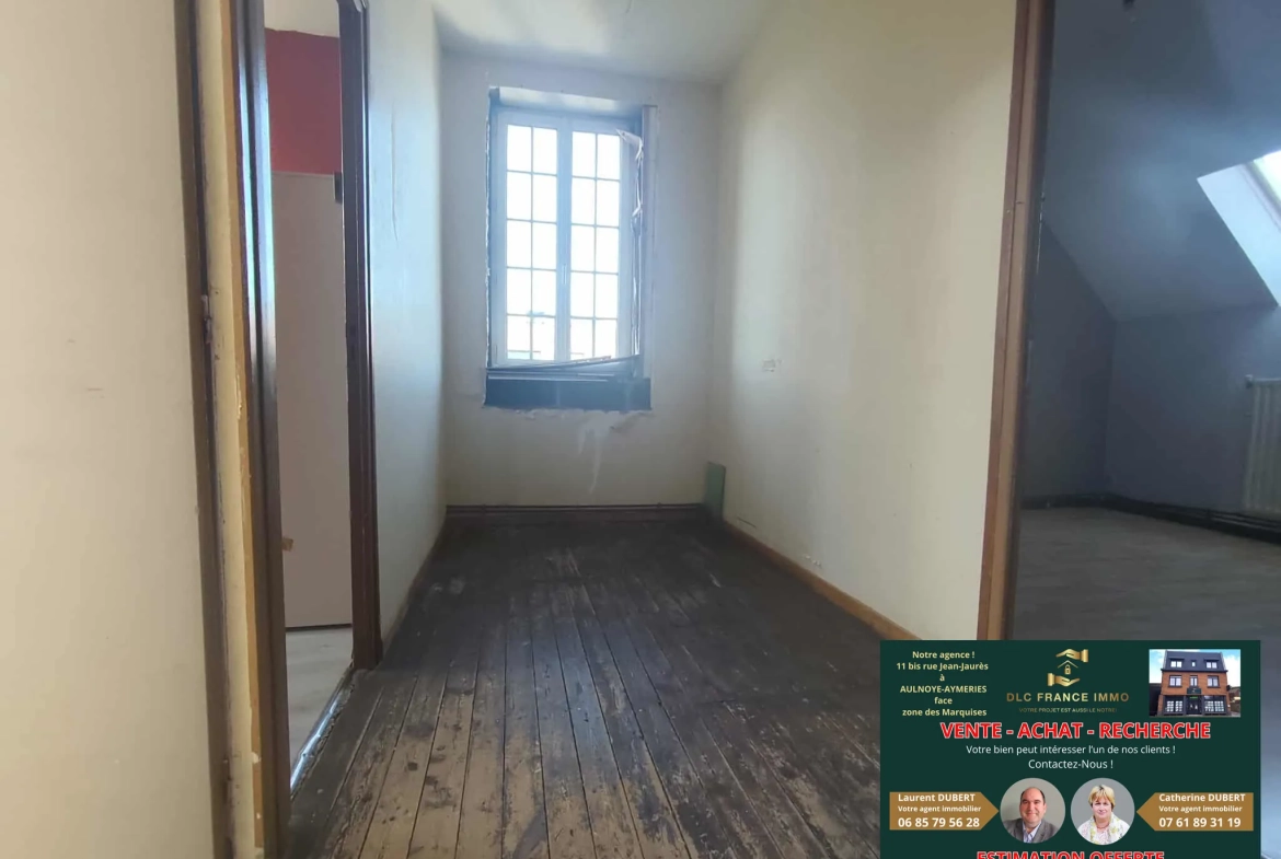 Investissement immobilier à Maubeuge - Ensemble de deux maisons avec terrain 