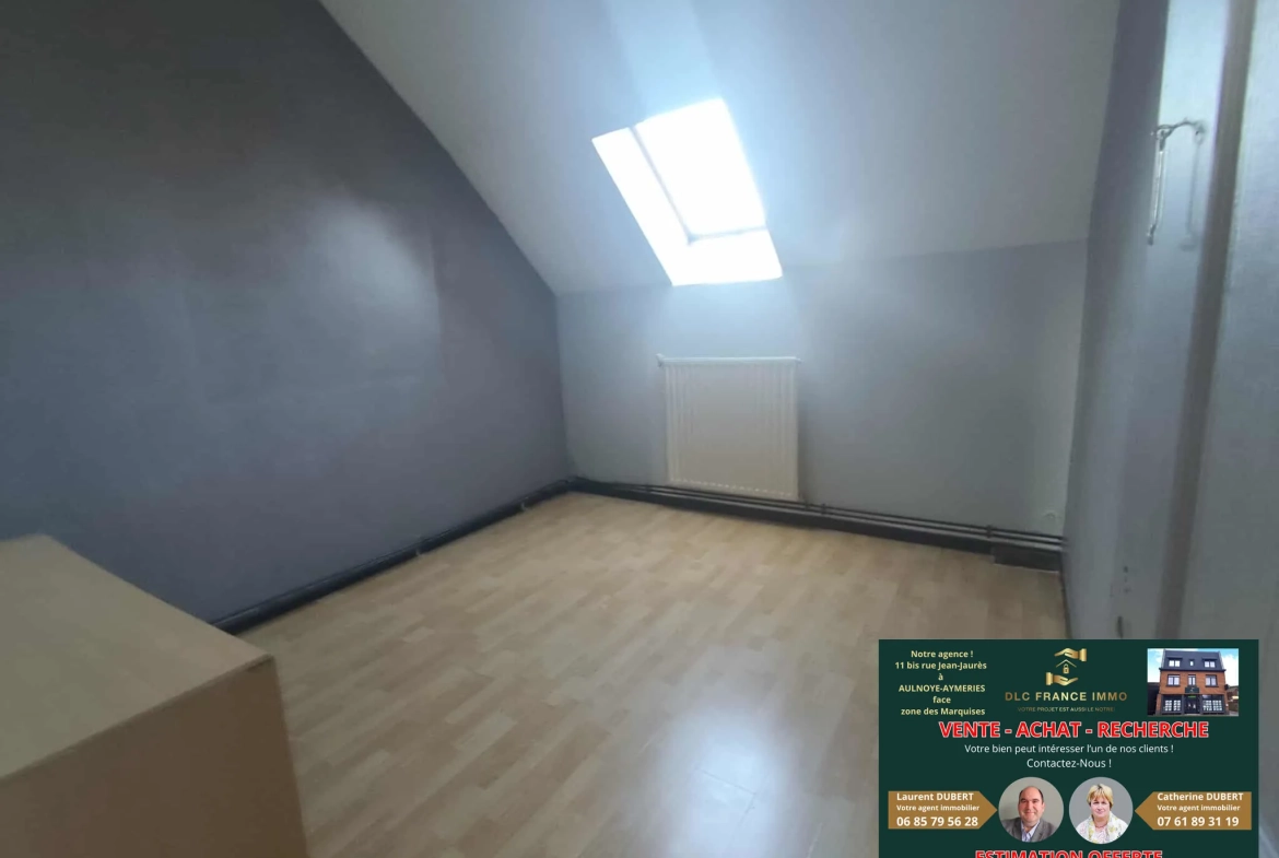 Investissement immobilier à Maubeuge - Ensemble de deux maisons avec terrain 