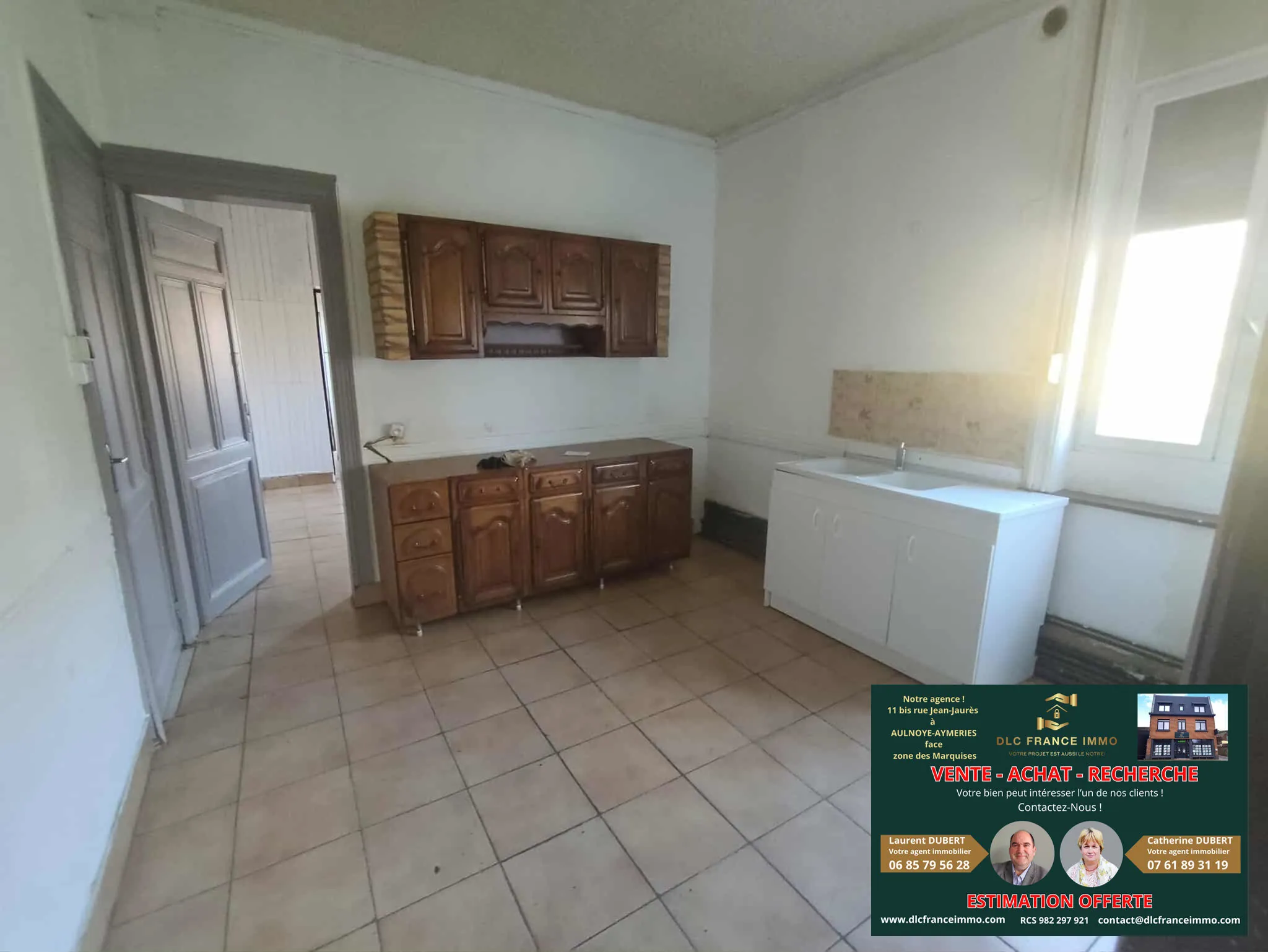 Investissement immobilier à Maubeuge - Ensemble de deux maisons avec terrain 