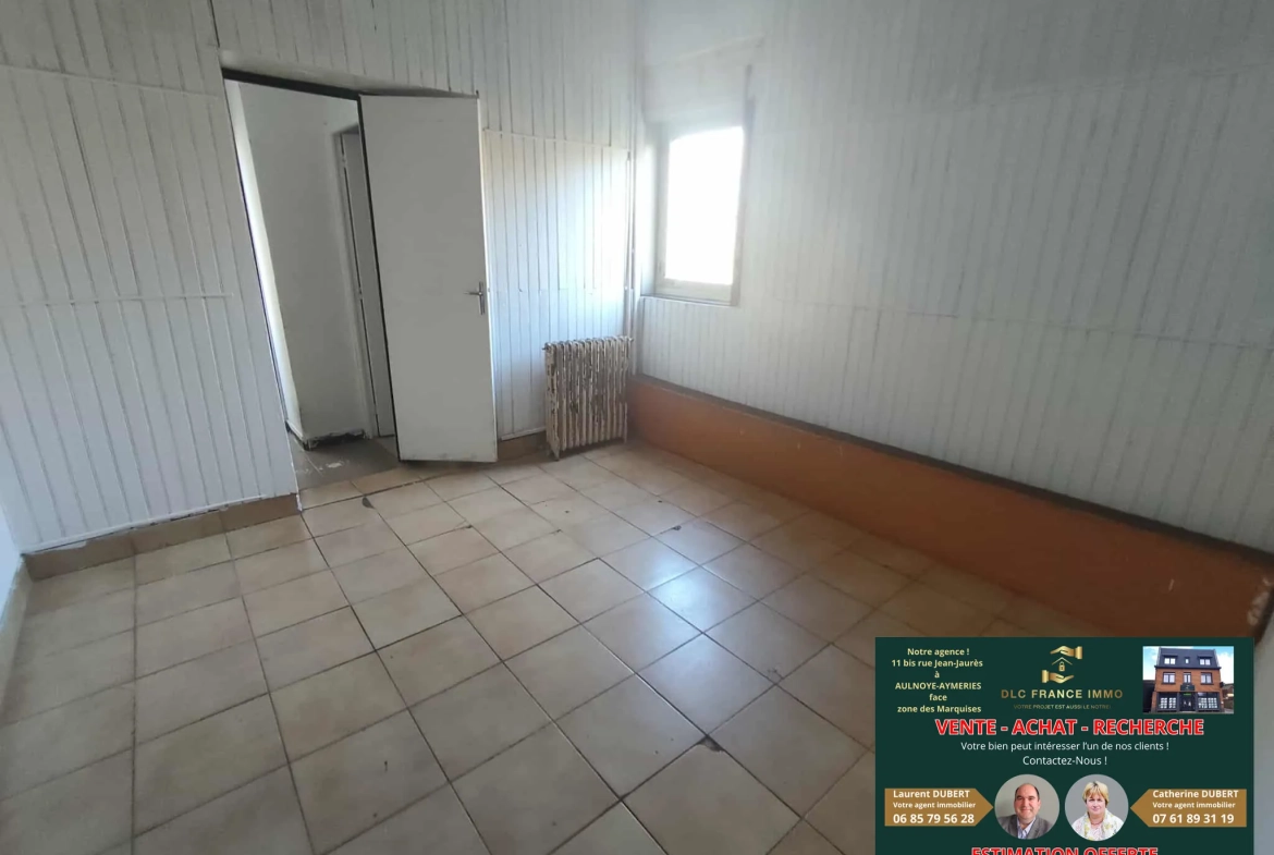 Investissement immobilier à Maubeuge - Ensemble de deux maisons avec terrain 