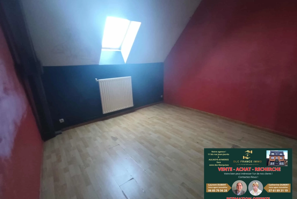 Investissement immobilier à Maubeuge - Ensemble de deux maisons avec terrain 