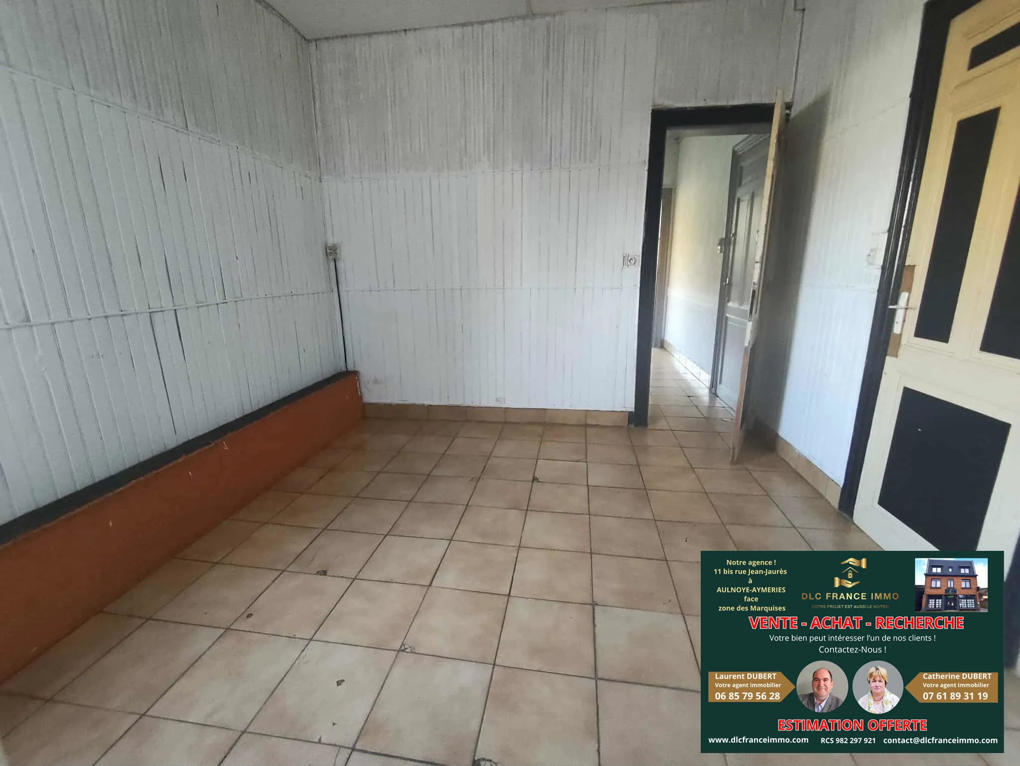 Investissement immobilier à Maubeuge - Ensemble de deux maisons avec terrain 