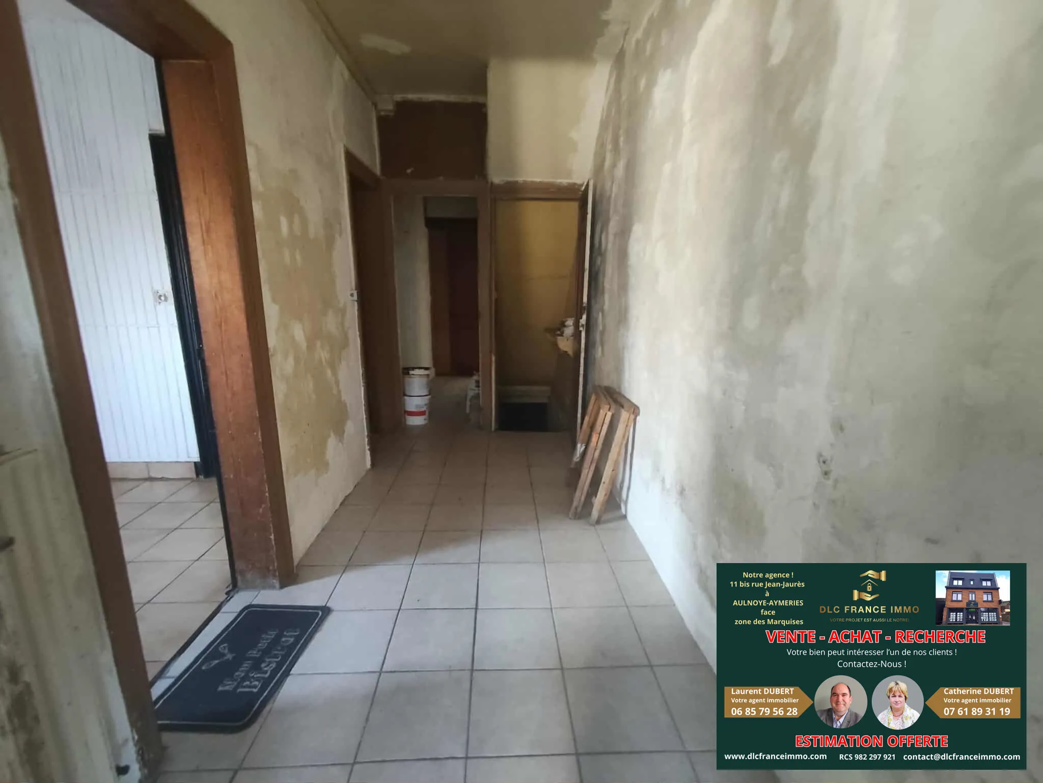 Investissement immobilier à Maubeuge - Ensemble de deux maisons avec terrain 