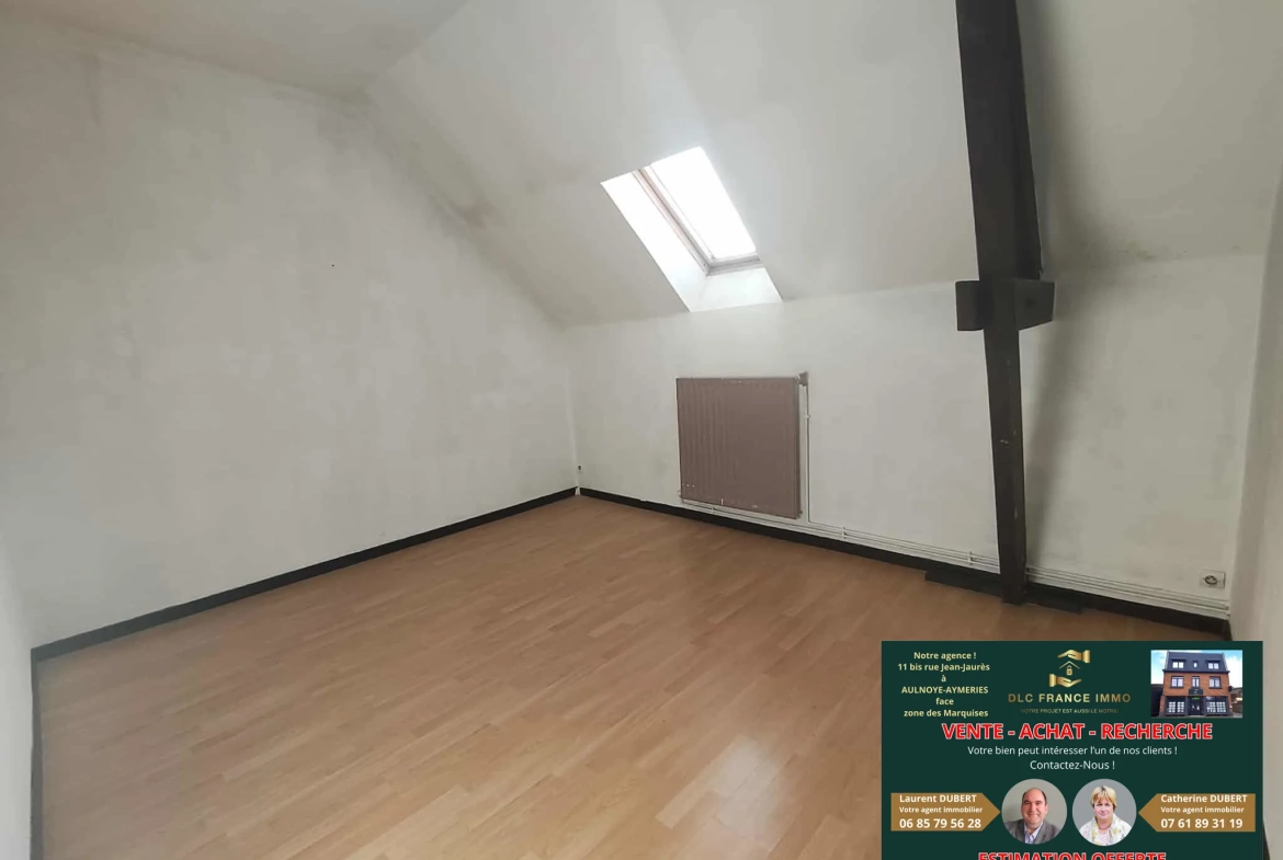 Investissement immobilier à Maubeuge - Ensemble de deux maisons avec terrain 