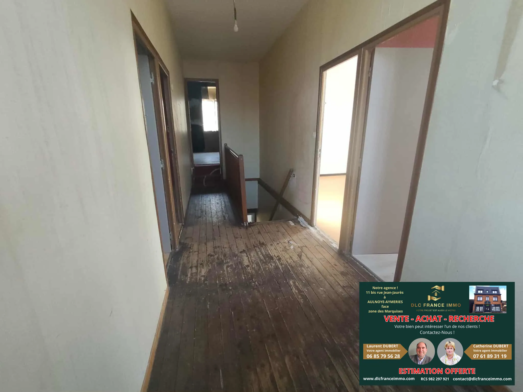 Investissement immobilier à Maubeuge - Ensemble de deux maisons avec terrain 