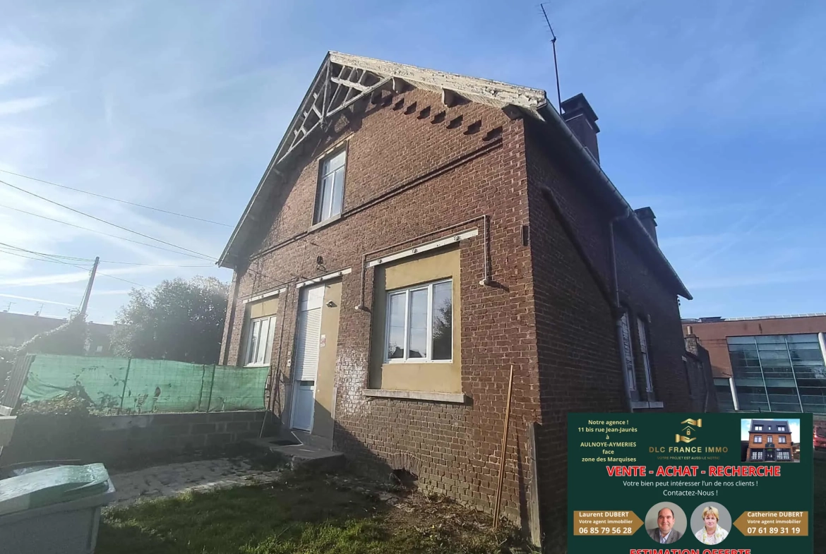 Ensemble de 2 maisons à vendre à Maubeuge – Investissement et grande famille 