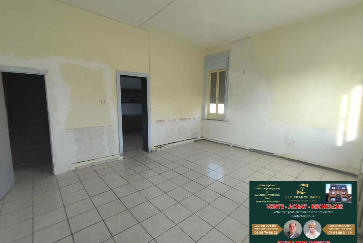 Ensemble de 2 maisons à vendre à Maubeuge – Investissement et grande famille 