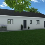 Maison à Belley avec garage, vue ensoleillée, 2 chambres