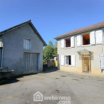 Charmante maison ancienne avec terrain à Baliros, vue Pyrénées