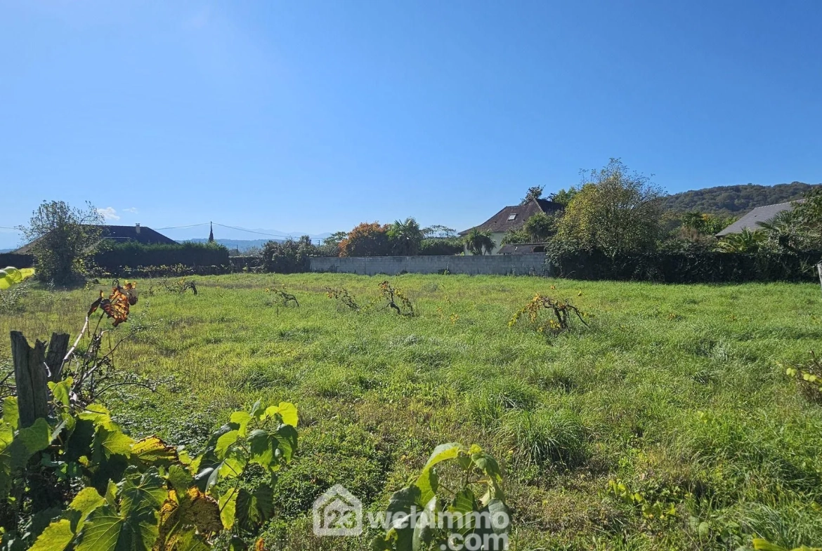Charmante maison ancienne avec terrain à Baliros, vue Pyrénées 