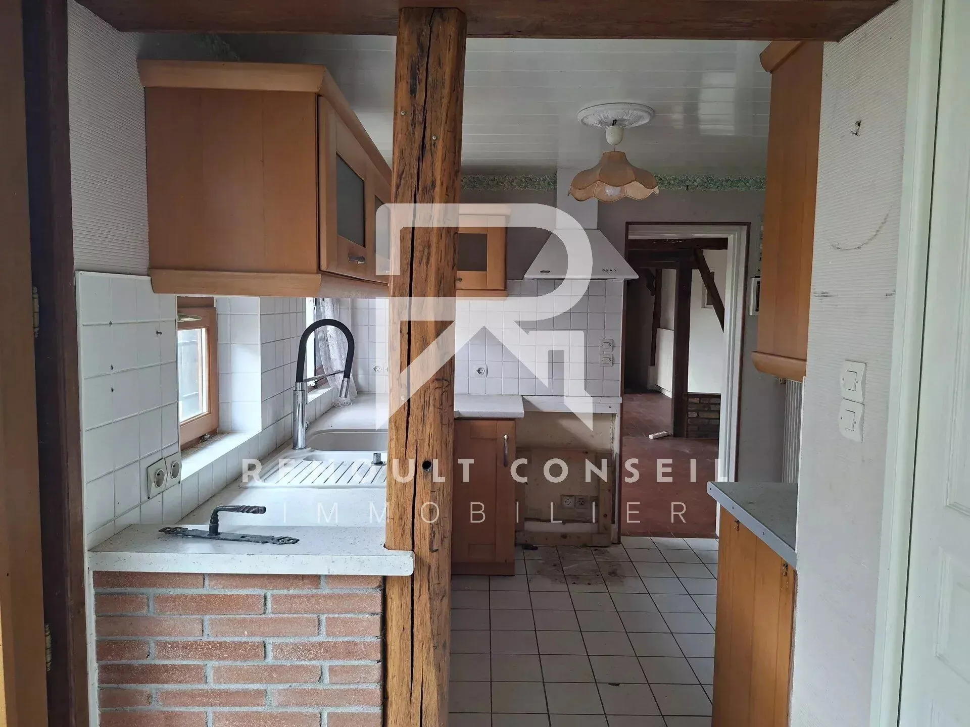 Longère à rénover à Barquet (27170) — Maison ancienne avec dépendance et garage 