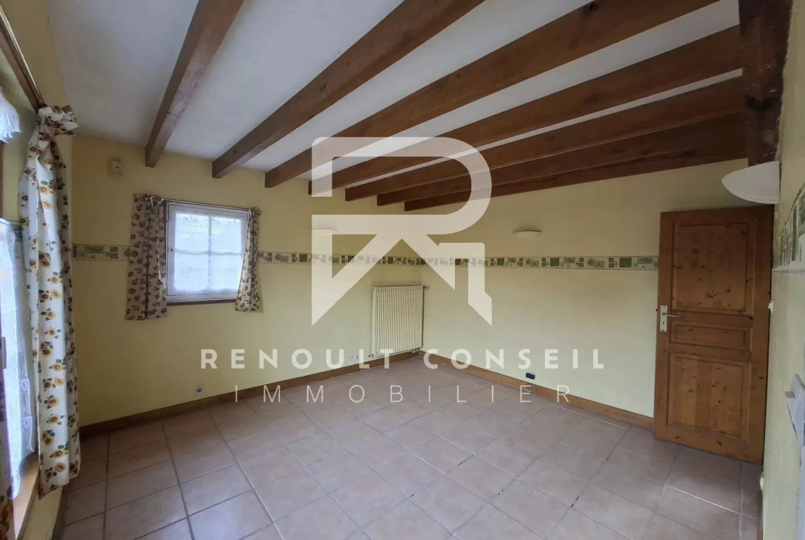 Longère à rénover à Barquet (27170) — Maison ancienne avec dépendance et garage 