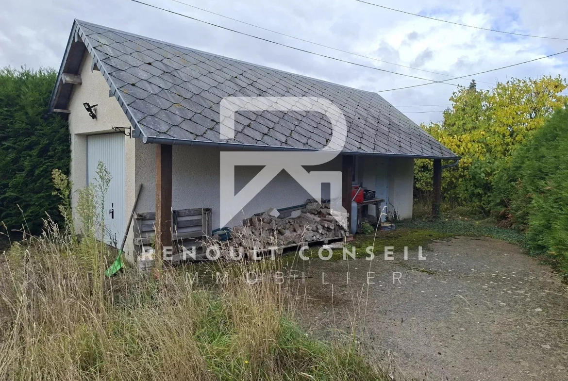 Longère à rénover à Barquet (27170) — Maison ancienne avec dépendance et garage 