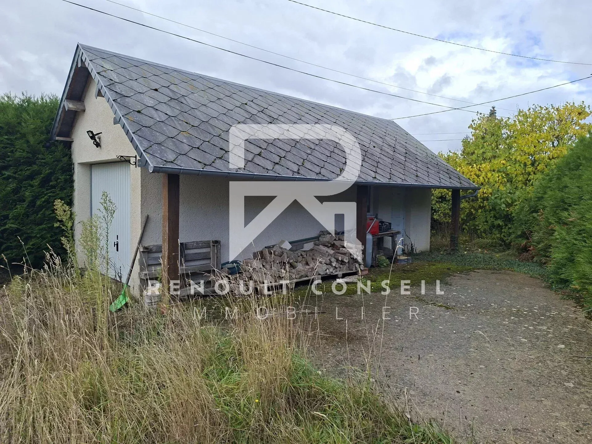 Longère à rénover à Barquet (27170) — Maison ancienne avec dépendance et garage 