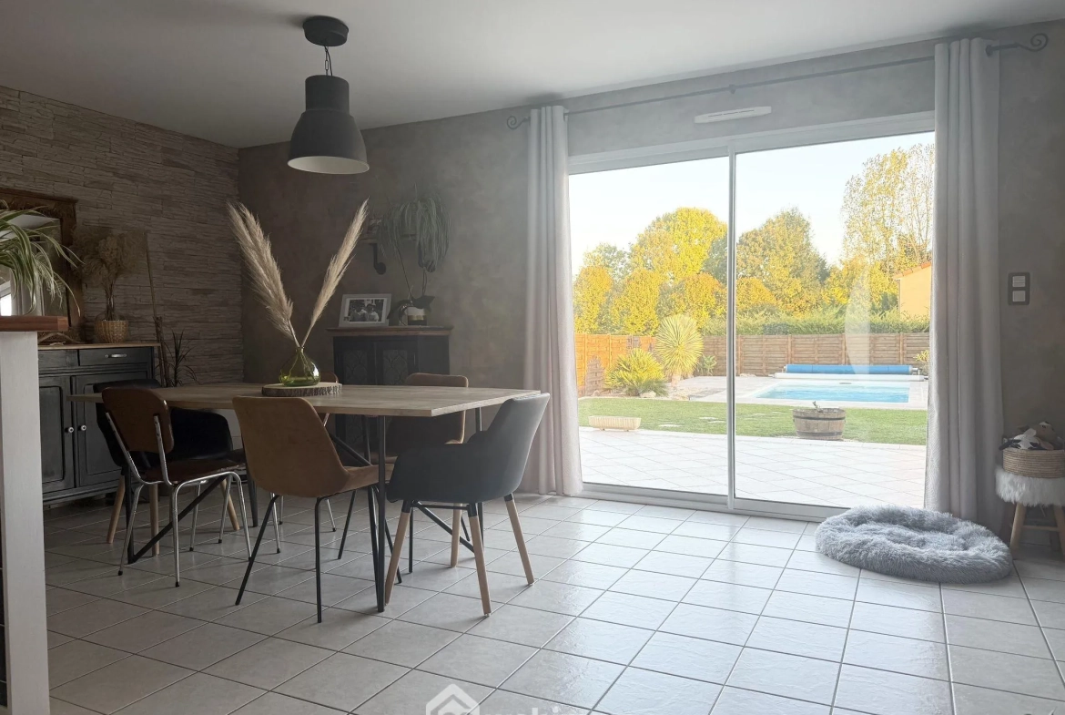 Maison 103m² avec piscine à Champigny en Rochereau 
