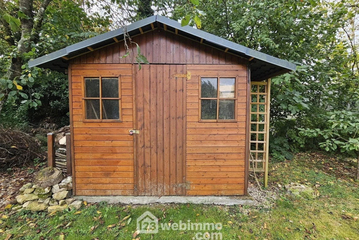 Maison à vendre de 112 m² avec jardin arboré près du Malesherbois 