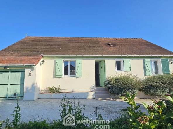 Maison de plain-pied de 100 m² avec jardin à La Grande Paroisse