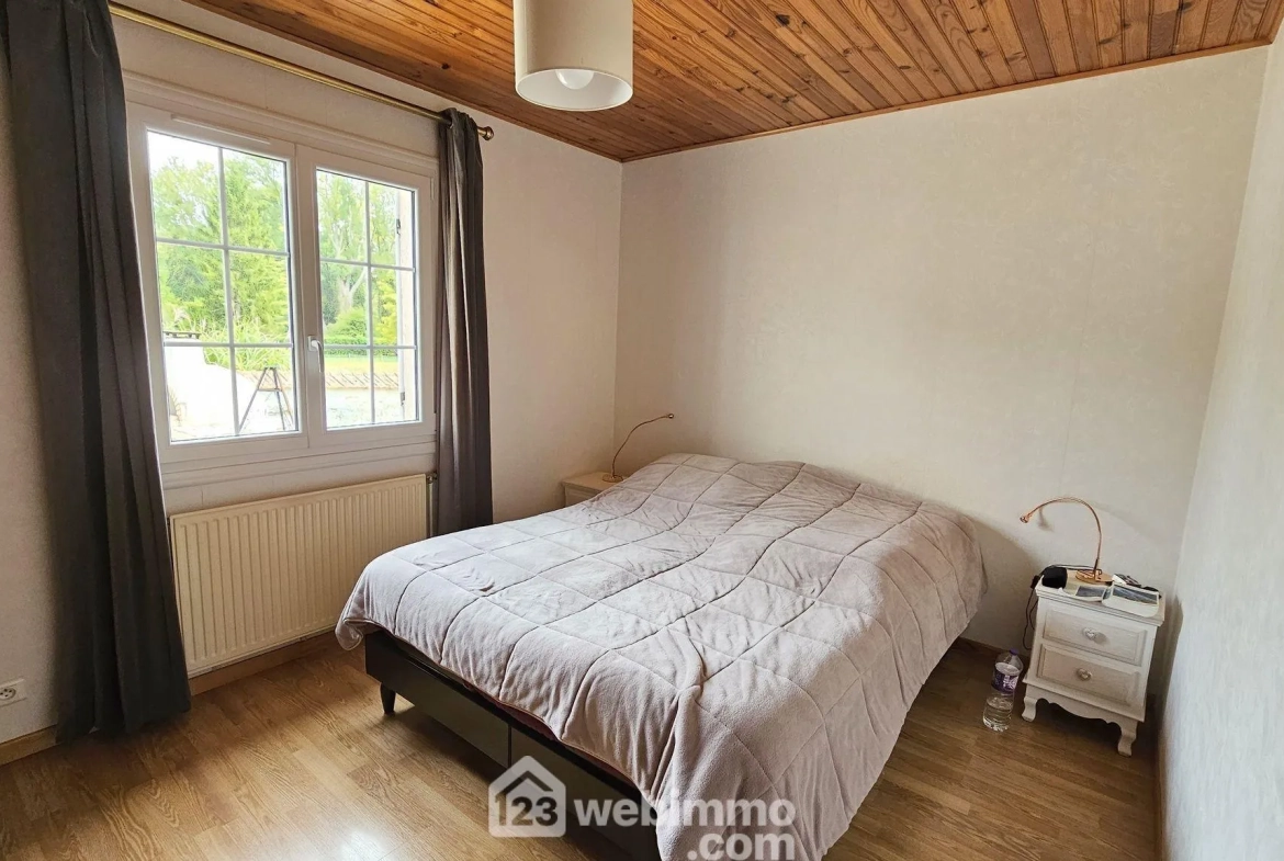 Belle maison de 111m² avec jardin et sous-sol à Aulnay-la-Rivière 