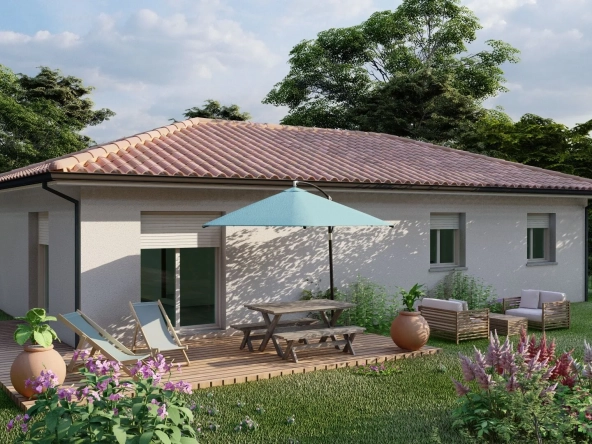 Projet de construction d'une maison neuve de 85 m² à Hinx