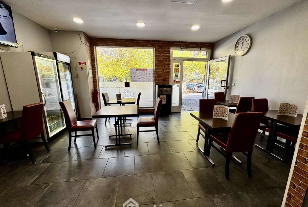 Fonds de commerce de pizzeria de 58 m² à Saint-Quentin à vendre 