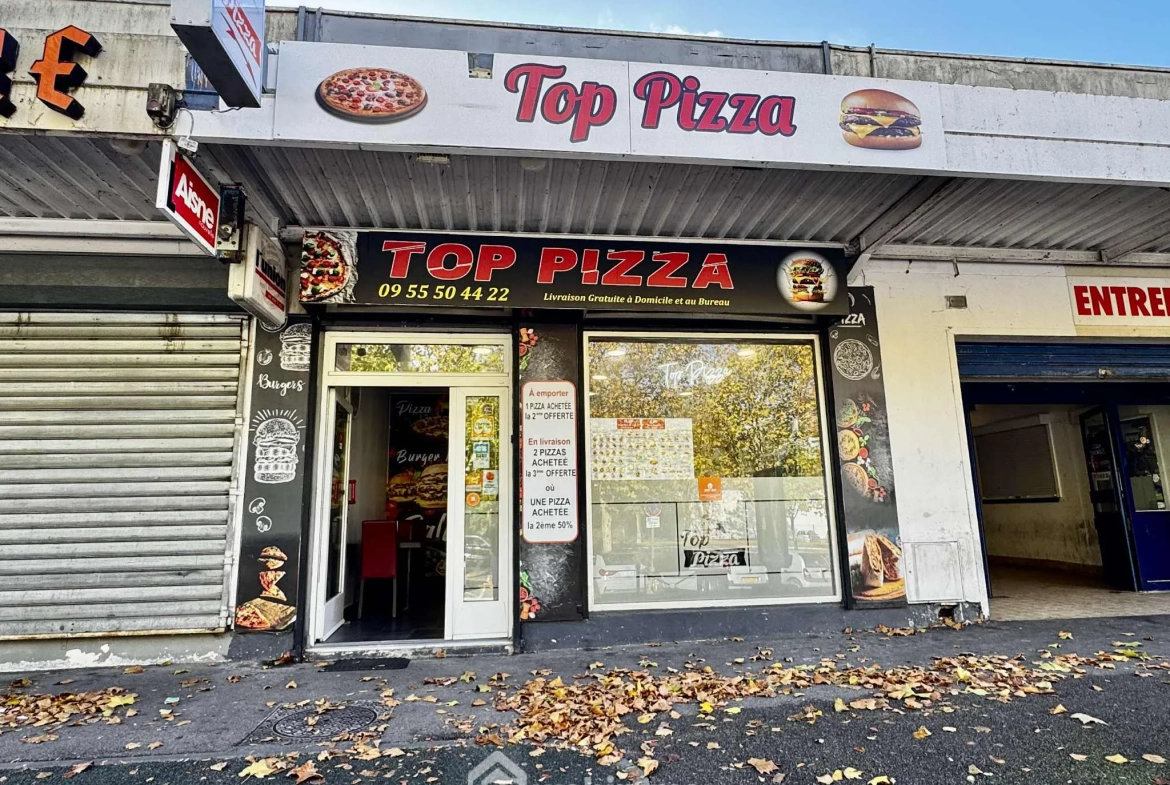 Fonds de commerce de pizzeria de 58 m² à Saint-Quentin à vendre 