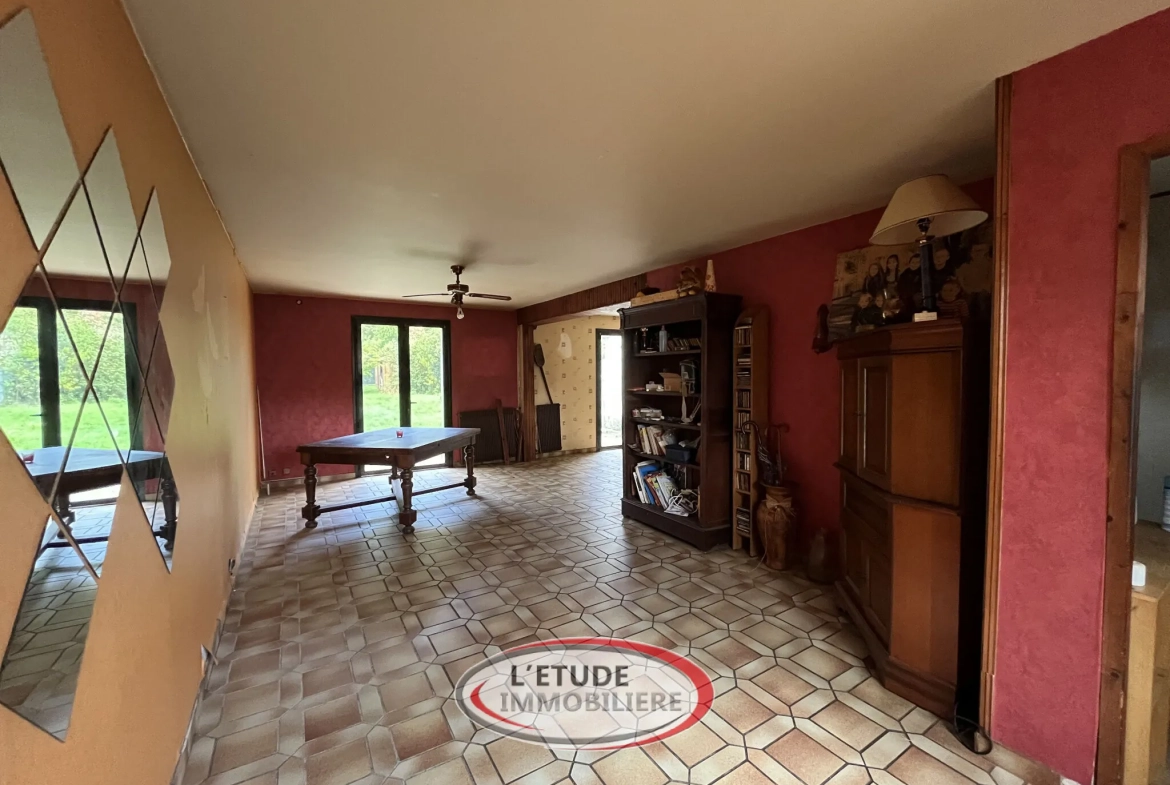 Maison à Gesvrine près de Nantes avec 3 chambres, garage et terrasse 