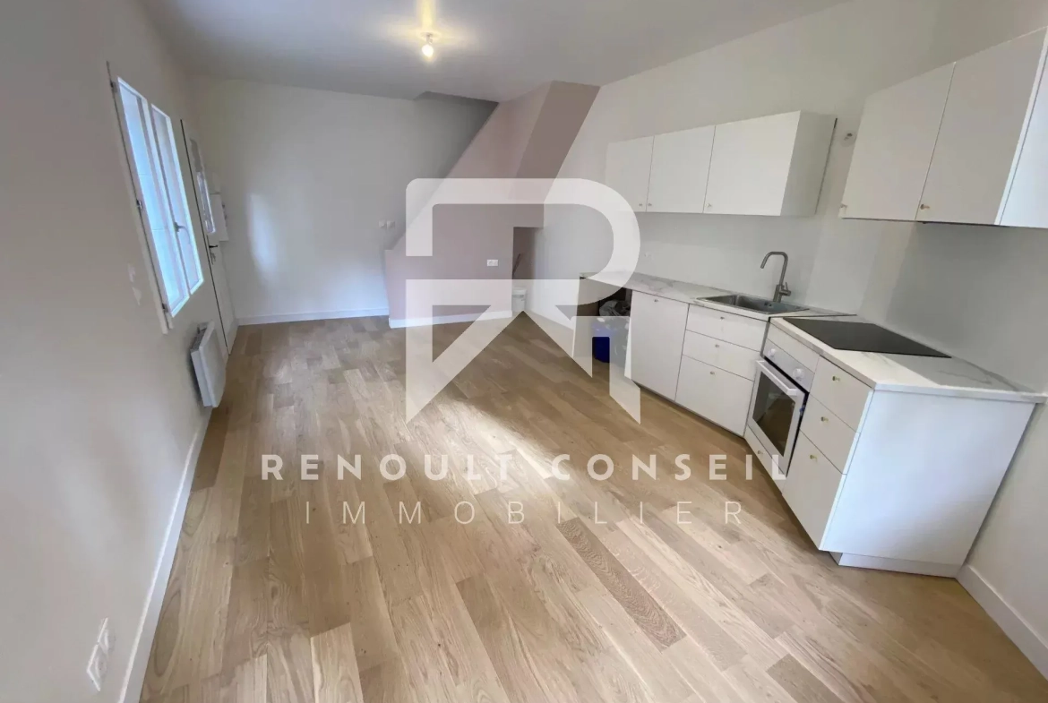 Maison T3 rénovée à Rouen, proche de la Rougemare, aux prestations modernes 