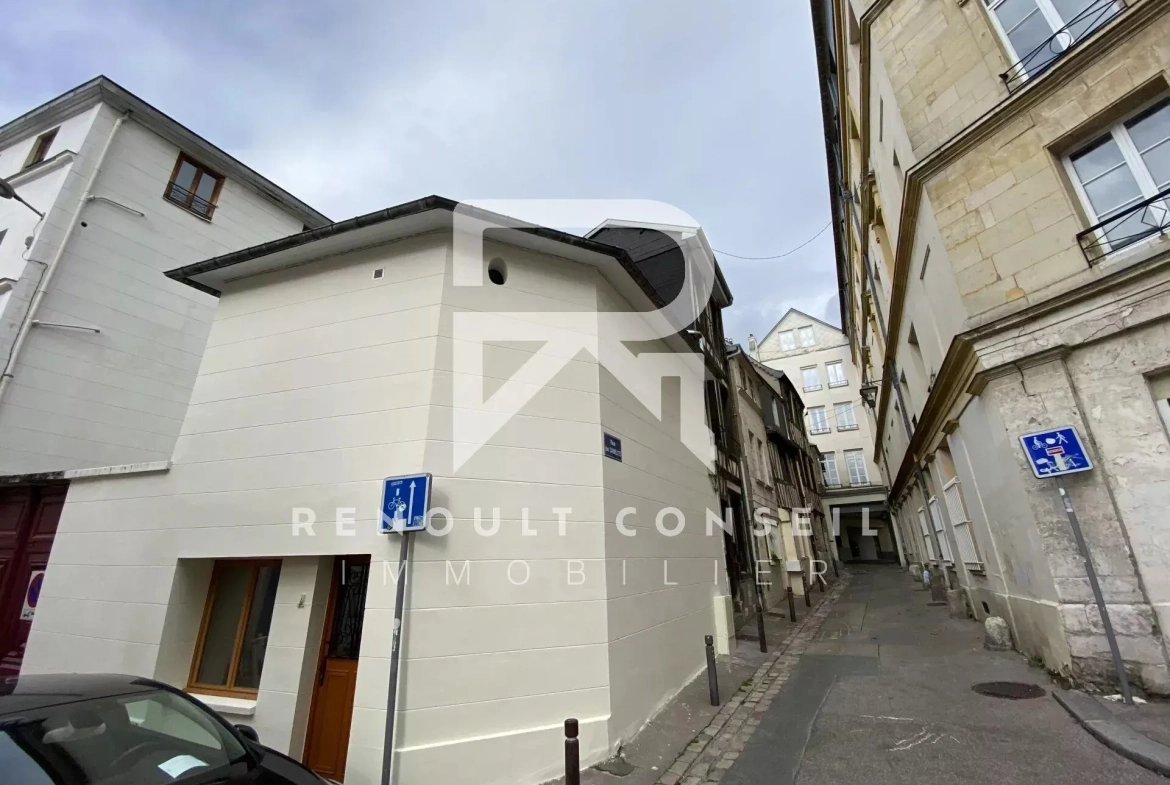 Maison T3 rénovée à Rouen, proche de la Rougemare, aux prestations modernes 