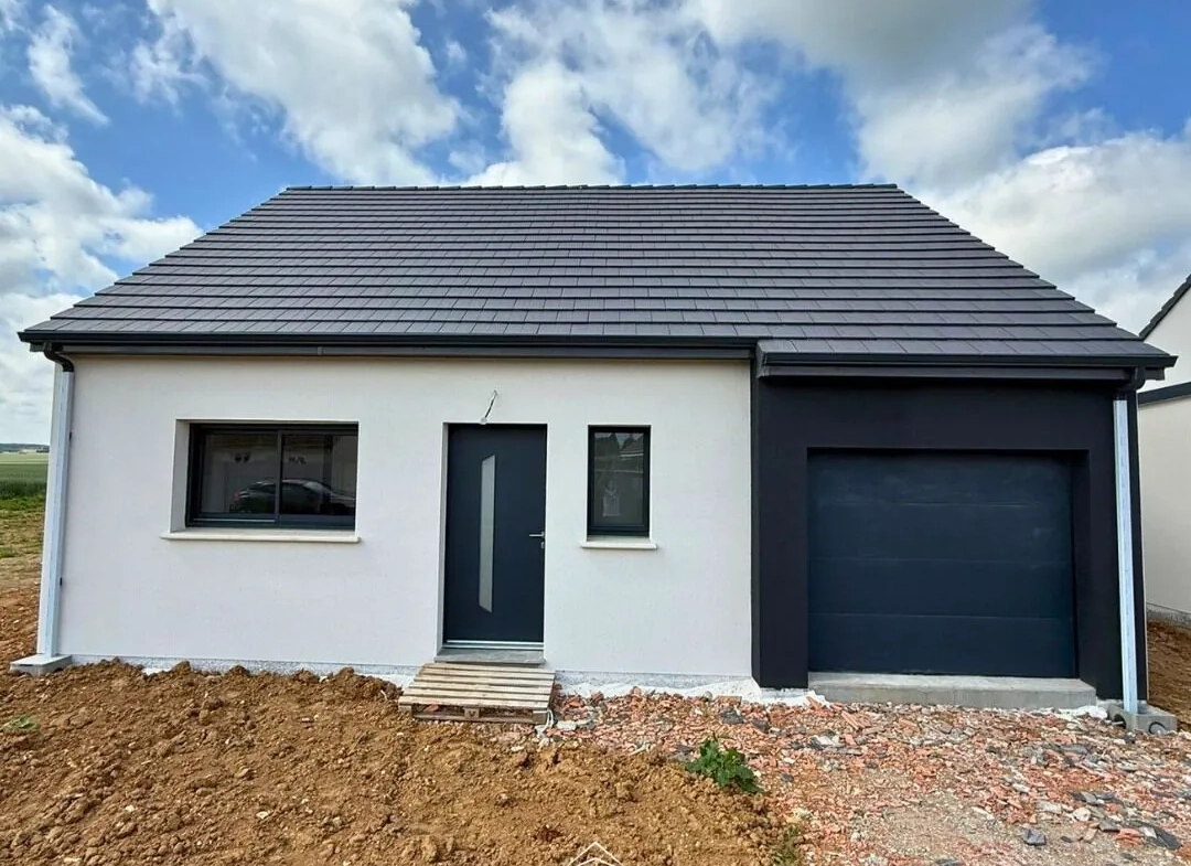 Pavillon neuf à Gamaches (80220) de 75m² avec terrain de 437m², norme RE2020 