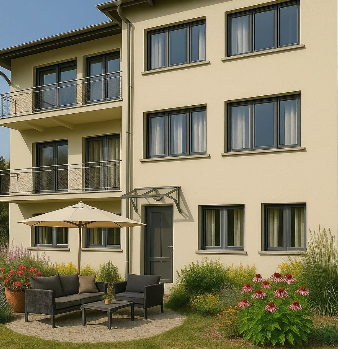 Appartement T2 avec jardin et grande luminosité à Charbonnières-les-Bains 