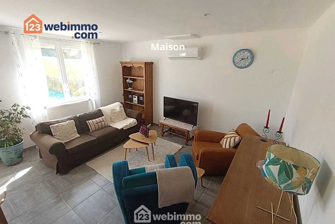 Maison lumineuse avec studio indépendant à Caouënnec-Lanvézéac en vente 