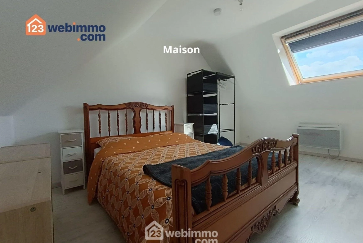 Maison lumineuse avec studio indépendant à Caouënnec-Lanvézéac en vente 