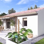 Maison neuve de 49m² à Saint Maurice La Souterraine, prête à construire