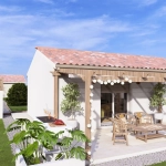 Maison neuve à Saint Cyr de 49m² avec terrain de 1100m², moderne et économe en énergie